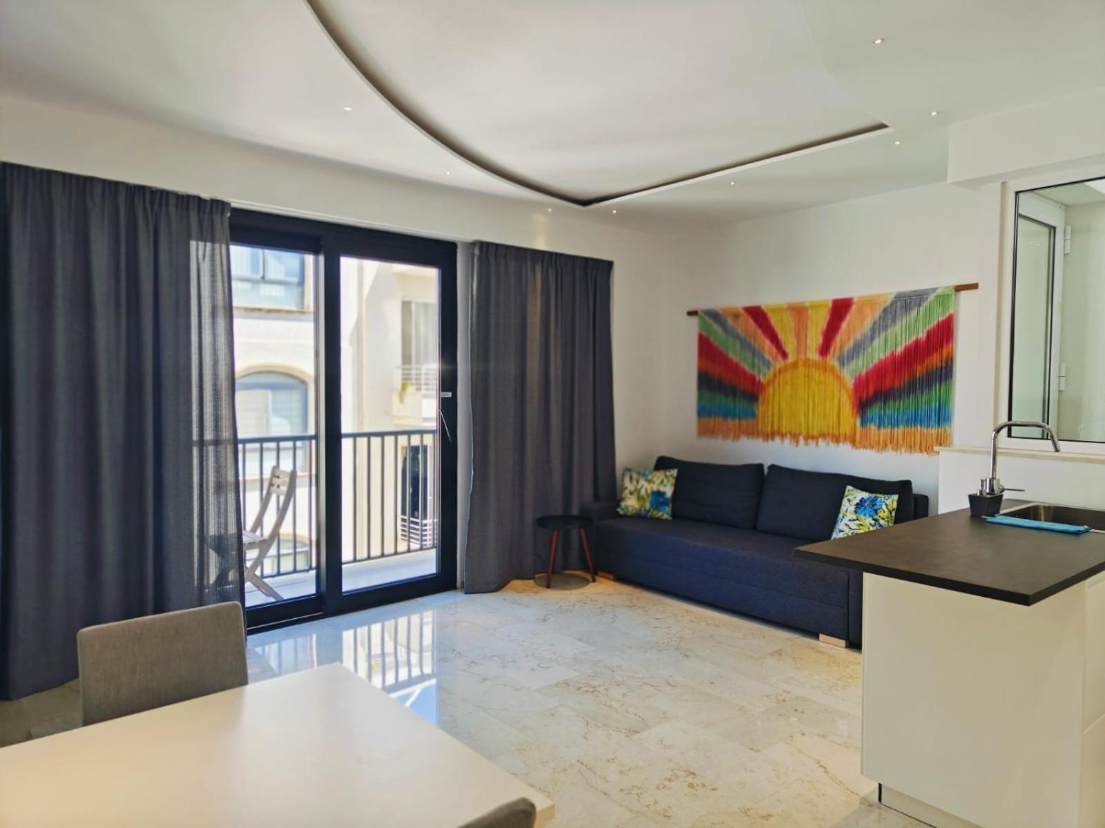 Ferienwohnung Luxury Garden View At Spinola Bay St Julians San Ġiljan Exterior foto